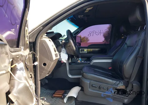 2011 Ford F-150 Fx4 from USA, damaged, VIN 1FTFW1ET8BFD32060